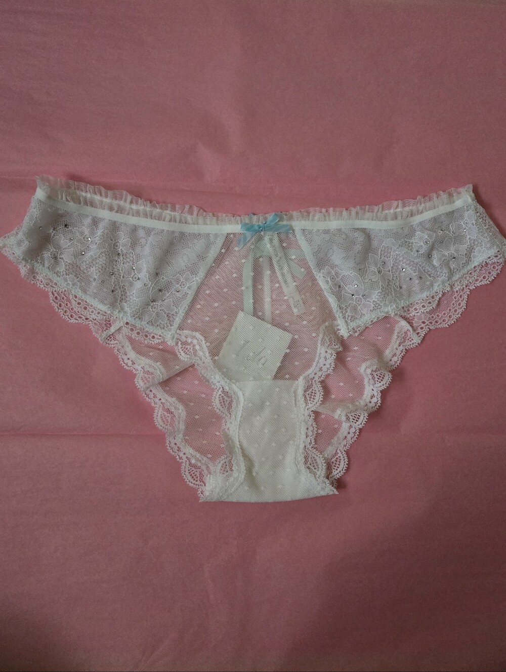 Victoria's Secret I DO, White Lace Panty